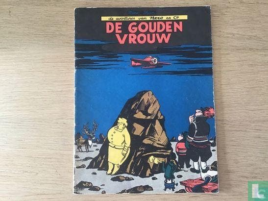 Nero [Sleen] - De gouden vrouw - 1954, Boeken, Stripverhalen, Gelezen, Eén stripboek, Verzenden