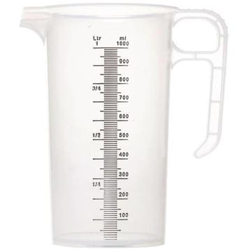 Maatbeker | PRO-JUG | Kunststof | 1L | Maatverdeling |, Verzenden