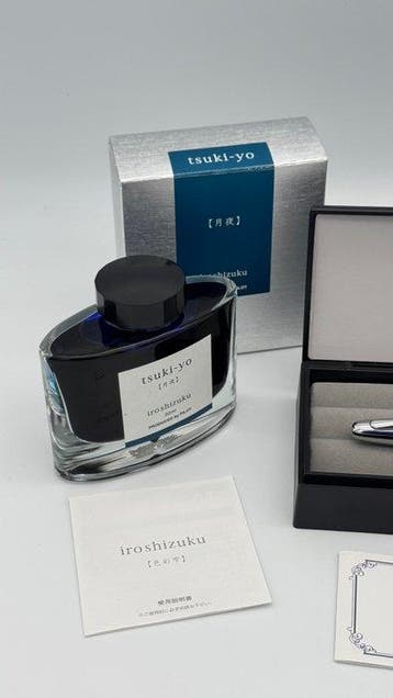 Pilot - Capless Black & Tsuki-yo Ink *with Box and, Nieuw