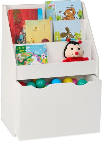 Boekenrek - opbergrek kinderkamer - 69,5x50 cm -, Huis en Inrichting, Verzenden, Nieuw