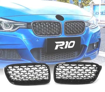 Calandres Pour Bmw Série 3 F30 F31 F35 11-18 Noir, Verzenden