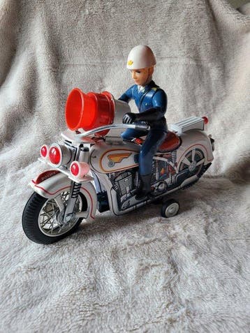 Masudaya Modern Toys - Jouet en étain - Siren Patrol