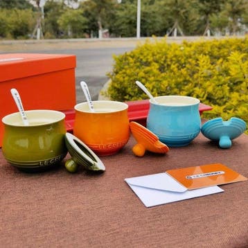 Le Creuset - Specerijenbus (3) - Keramiek, Glazuur