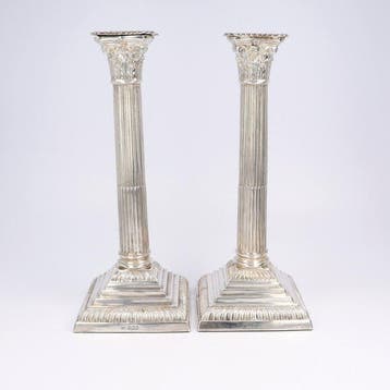 Mappin & Webb (Sheffield, 1908). - Chandelier (2) - Argent