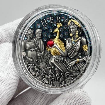 Niue. 5 Dollars 2025 – Hera – 2 oz Silver coin – Ag .999 –