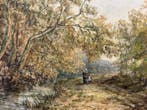 George Lucas (1863-1899) - Passeggiata nel bosco