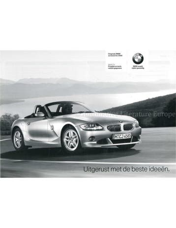2009 BMW Z4 ACCESSOIRES PRIJSLIJST NEDERLANDS