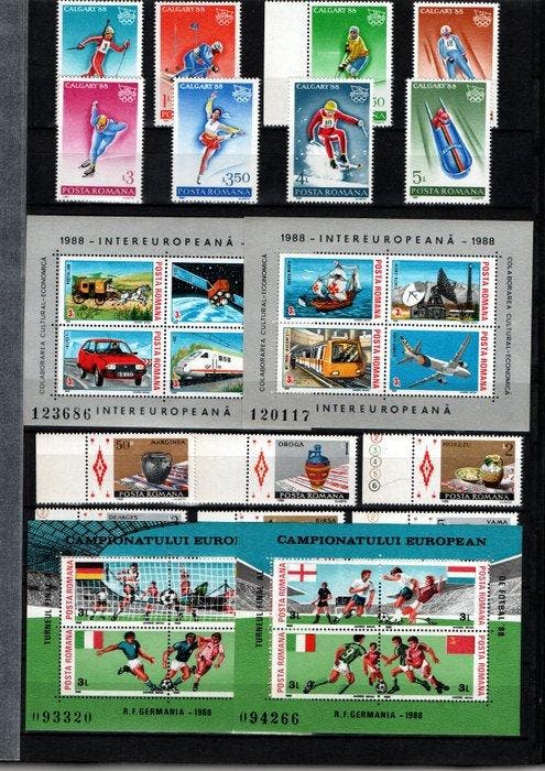 Roemenië 1987/2023 - uitgebreide collectie van Roemenië, Postzegels en Munten, Postzegels | Europa | Overig
