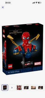 Lego Set - 76326 - Marvel - Iron Spider-Man bust, Kinderen en Baby's, Nieuw