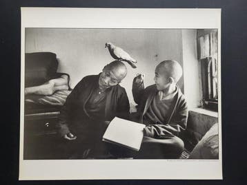 Martine Franck (1938 - 2012) from Magnum Agency - Monastère