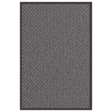 vidaXL Deurmat 60x90 cm antracietkleurig, Verzenden, Nieuw