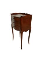 Table de chevet - Bois - Avec 3 tiroirs