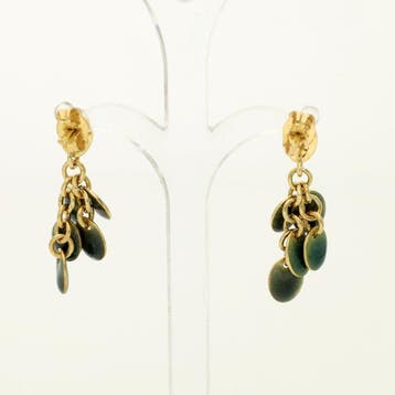 Boucles doreilles - 18 carats Or jaune - Courriel, Handtassen en Accessoires, Oorbellen, Nieuw