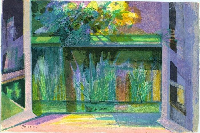 Camille Hilaire (1916-2004) - Lot de 2 lithographies sur, Antiek en Kunst, Antiek | Overige Antiek