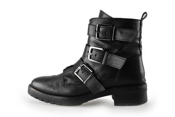 Manfield Biker boots in maat 41 Zwart, Verzenden, Zwart, Overige typen, Manfield
