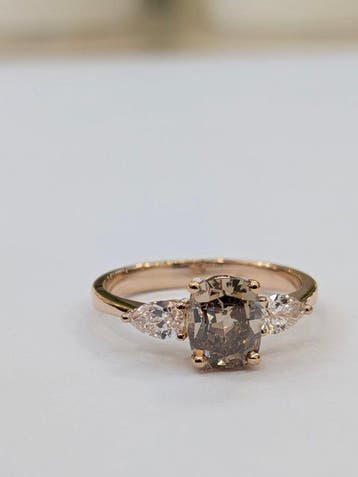 Sans prix de réserve - Bague - 14 carats Or rose - 1.35ct., Nieuw