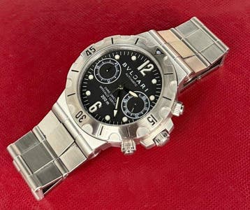 Bvlgari - Diagono Scuba - SCB38S - Heren - 1990-1999, Nieuw