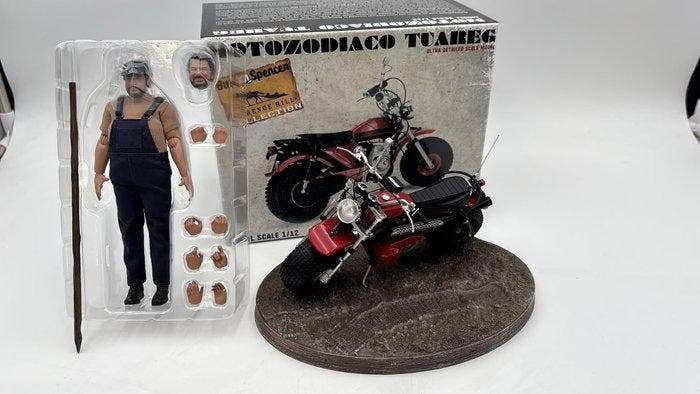 Infinite statue 1:12 - Modelauto - Set Moto Ossa 250 e Moto, Hobby & Loisirs créatifs, Voitures miniatures | 1:5 à 1:12