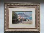 Nino DAmore (1949-2021) - Coastal Scene with Boats (Capri)
