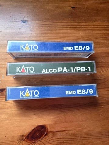 Kato N - Locomotive diesel (3) - Deux locomotives EMD E8/9, Hobby & Loisirs créatifs, Trains miniatures | Échelle N