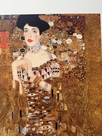 Gustav Klimt (1862-1918) - Portrait dAdele Bloch-Bauer I, Antiek en Kunst