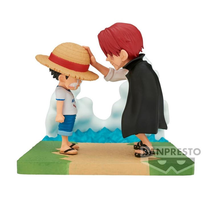 One Piece World Log Stories Monkey D. Luffy and Shanks Statu, Verzamelen, Film en Tv, Nieuw, Ophalen of Verzenden