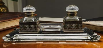 Encrier - Bronze, Antiquités & Art