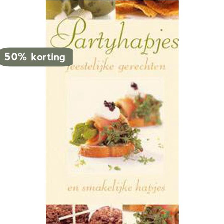 PARTYHAPJES 9789077012956 Leonie van Mierlo, Boeken, Kookboeken, Zo goed als nieuw, Verzenden
