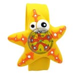 Fako - Kinderhorloge - Slap On Mini - Zeester - Geel, Verzenden, Nieuw