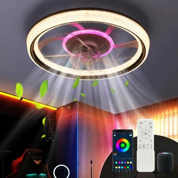 Plafondventilator met verlichting - Plafondlamp met ventilat, Verzenden, Nieuw