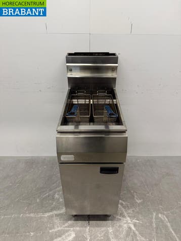 Friteuse Combisteel en acier inoxydable 21 litres GAS, Verzenden