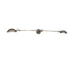 Wandlampen Muurlamp Odessa Antiek Zilver Binnenverlichting, Huis en Inrichting, Lampen | Wandlampen, Verzenden, Nieuw