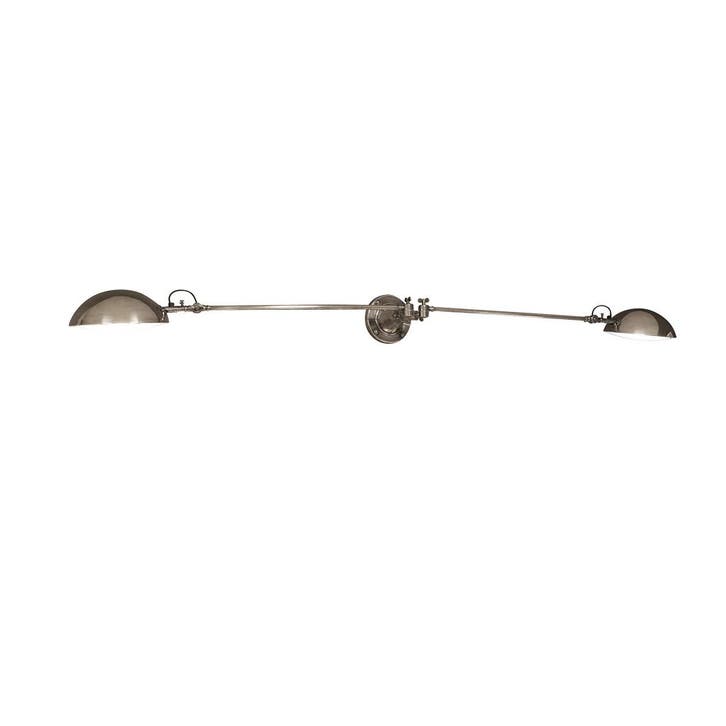 Wandlampen Muurlamp Odessa Antiek Zilver Binnenverlichting, Huis en Inrichting, Lampen | Wandlampen, Verzenden