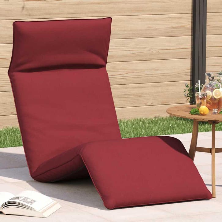 vidaXL Ligstoel inklapbaar 175x54x8,5 cm oxford stof, Tuin en Terras, Ligbedden, Nieuw, Verzenden