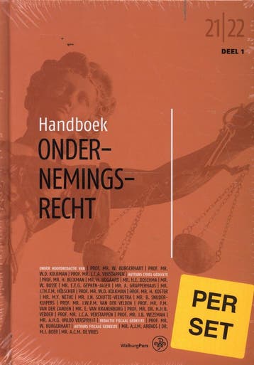 Handboek Ondernemingsrecht 2021-2022 (set) / Handboeken voor, Boeken, Verzenden, Zo goed als nieuw