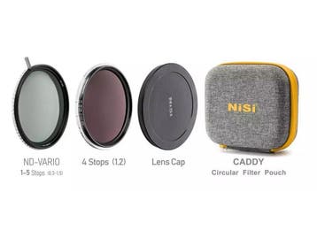 NiSi Swift VND-kit - ND-filter 1-5 Stop ND16 (4 stops) 72 mm, Verzenden, Nieuw