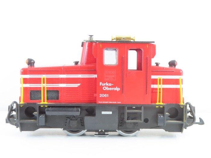 LGB G - 2061 - Locomotive diesel (1) - Schoema Dieselloc -, Hobby en Vrije tijd, Modeltreinen | Overige schalen