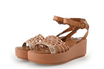 Inuovo Sandalen in maat 41 Cognac, Vêtements | Femmes, Chaussures, Verzenden, Sandalen of Muiltjes