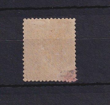 Frankrijk 1877 - Zeer goede centrering op Sage 5f violet op, Gestempeld