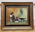 North European School (XX) - Domestic Scene With Cats