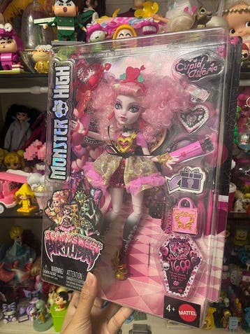 Mattel - Speelgoed figuur Monster High Cupid Birthday, Antiek en Kunst