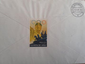 Duitsland - Postzegels Olympische Spelen 1936, Postzegels en Munten, Gestempeld