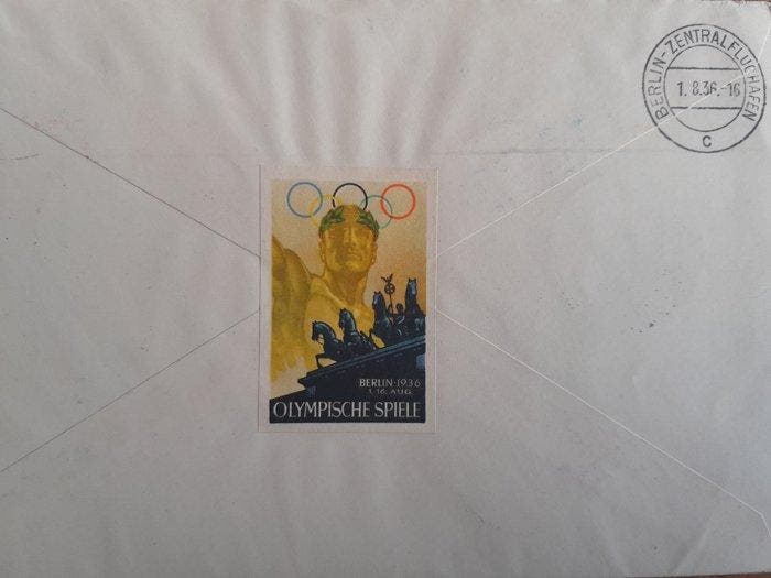 Duitsland - Postzegels Olympische Spelen 1936, Postzegels en Munten, Postzegels | Europa | Duitsland