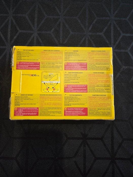 Nintendo - 3DS xl - Pikachu Yellow - Spelcomputer - In, Games en Spelcomputers, Spelcomputers | Overige Accessoires