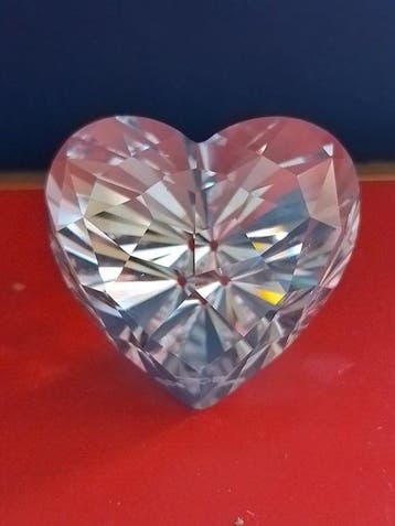 Swarovski - Beeldje - Brilliant heart small 5136926 - Box -