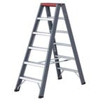 Altrex dubbele trapladder Falco 2×6 treden, Bricolage & Construction, Échelles & Escaliers, Ophalen of Verzenden, Trap