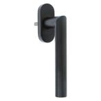 ODShop raamkruk Modern op ovaal rozet zwart, Doe-het-zelf en Bouw, Ophalen of Verzenden, Nieuw