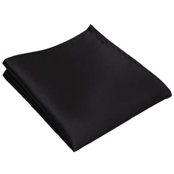 Fako Fashion - Pochette - Pochet - Satijn - 22x22cm - Zwart, Kleding | Heren, Verzenden, Nieuw