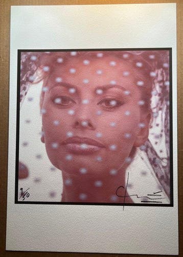Bert Stern (1929–2013) - Bert Stern signed famous Sophia