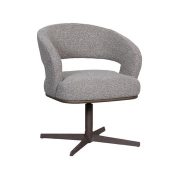 Stoel Monaco | Mushroom | Royal Boucle | Brons Metalen, Verzenden